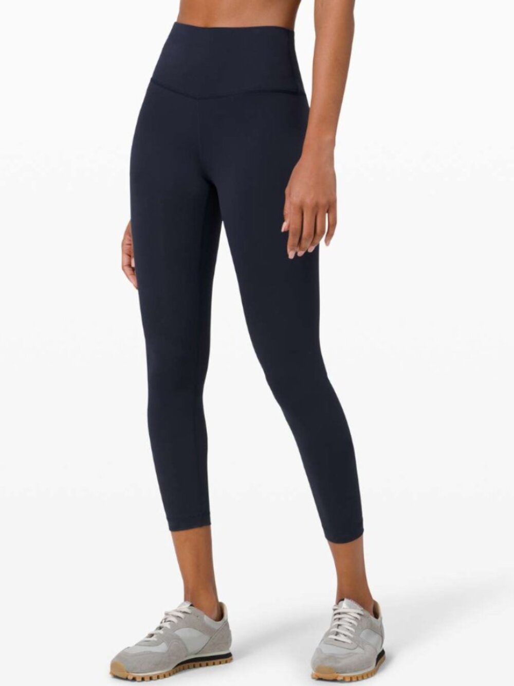 Lululemon Wunder Train High-Rise Tight 25" True Navy leggings 2